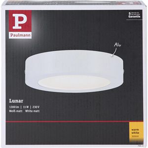 Produktbild für LED-Panel Paulmann Lunar, weiß, Ø 17 cm