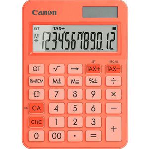 Produktbild für Taschenrechner Canon LS-125KB, MwSt-Berechnung, orange