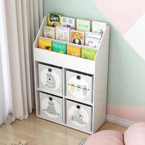 Produktbild für Bücherregal Vicco Conny, weiß