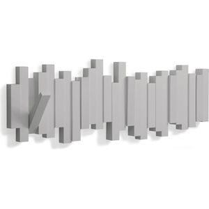 Produktbild für Garderobenleiste Umbra Stäbchen, 318211-918, grau