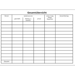 Produktbild für Fahrtenbuch Böttcher-AG A6 quer