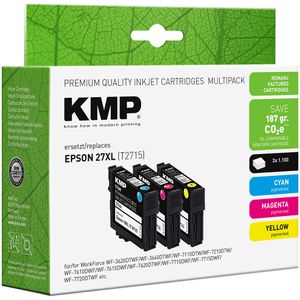 Produktbild für Tinte KMP E179V für Epson 27XL T2715