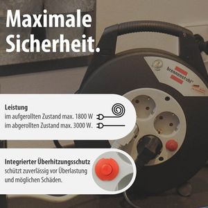 Produktbild für Kabeltrommel Brennenstuhl Vario Line, für innen