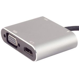 Produktbild für USB-Adapter S-Conn USB-C multiport, 14-05026
