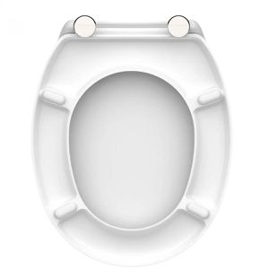 Produktbild für WC-Sitz Schütte Duroplast 82000, oval, aus Duroplast