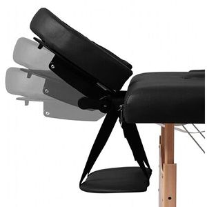 Produktbild für Massageliege vidaXL Massagetisch, aus Holz, mit Armauflage