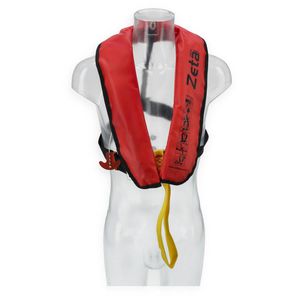 Lalizas Schwimmweste Automatik-Rettungsweste Zeta, 290N, für Erwachsene, ab 40 kg, rot