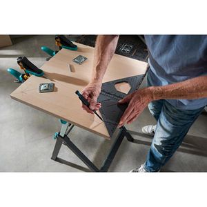 Produktbild für Winkeldreieck Wolfcraft 5219000, VARIO 3D PRO