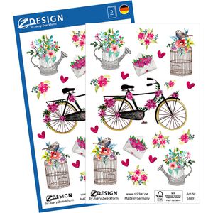 Produktbild für Sticker Zweckform 56891 Z-Design Deko Sticker