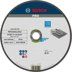 Trennscheibe Bosch PRO Stainless Steel, Bohrungs-Ø 22,23 mm