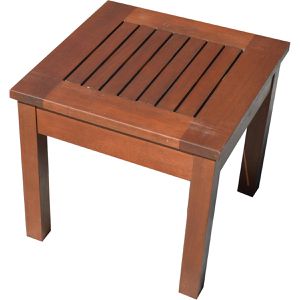 Produktbild für Beistelltisch Garden-Pleasure SONORA, dunkelbraun, Massivholz