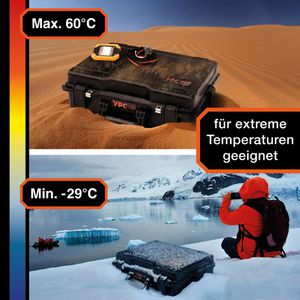 Produktbild für Transportkoffer YPC Xplorer Case XL abschließbar, Kunststoff