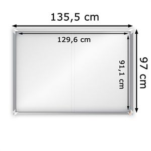 Produktbild für Schaukasten Nobo 1902571 Premium Plus, innen