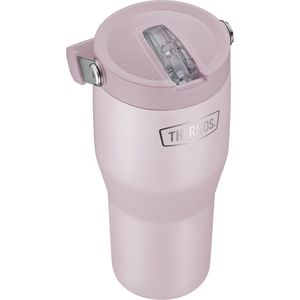 Produktbild für Thermobecher Thermos RS Flip Straw lavender mat, violett