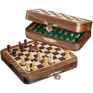 Produktbild für Brettspiel Philos 2719, Reiseschach Schachkassette