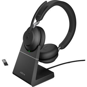 Headset Jabra Evolve2 65 MS Teams, mit Ladestation