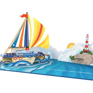 Produktbild für Abschiedskarte papercrush Ruhestand - Auf zu neuen Abenteuern