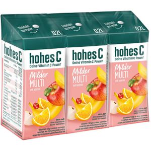 Produktbild für Saft hohes-C Milder Multivitamin mit Acreola ohne Zuckerzusatz