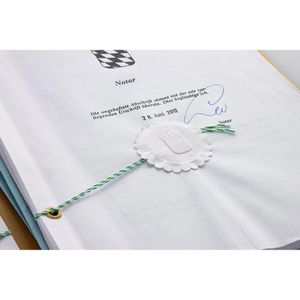 Produktbild für Urkundengarn csk-kontorbedarf grün/weiß, 1 mm
