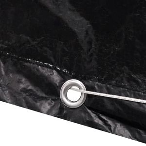 Produktbild für Gartenmöbel-Abdeckung vidaXL 41647, schwarz