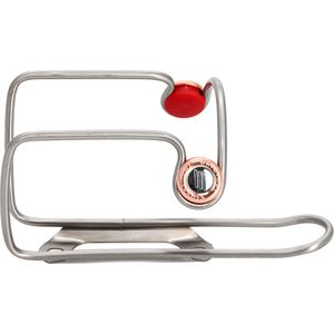 Produktbild für Fahrrad-Flaschenhalter Elite Ciussi Inox, silber