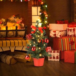 Produktbild für Weihnachtsbaum CASARIA 107724, Tanne rot, 36cm