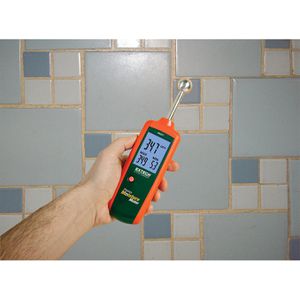 Produktbild für Feuchtemessgerät Extech MO257, LC-Display