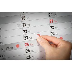 Produktbild für Markierungspunkte Zweckform 3589, rot