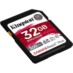 Produktbild für SD-Karte Kingston Canvas React Plus, 32GB
