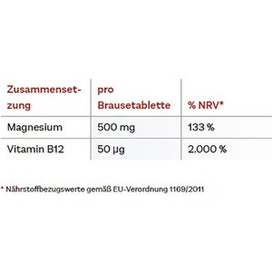 Produktbild für Magnesium Doppelherz aktiv, 15 Brausetabletten