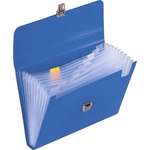 Produktbild für Fächermappe Brunnen FACT! 102024030, A4, blau