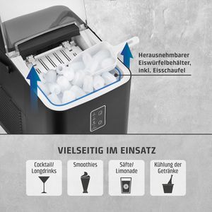 Produktbild für Eiswürfelmaschine Caso IceChef Compact, Edelstahl