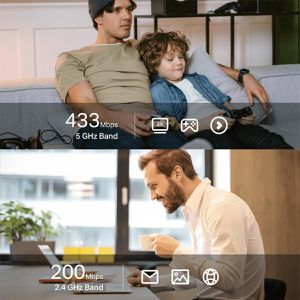 Produktbild für WLAN-Adapter TP-Link AC600, Archer T2UB Nano, Nano, USB 2.0