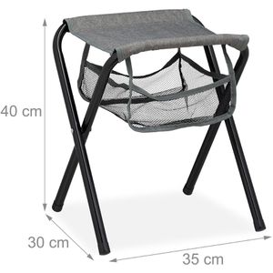 Produktbild für Klapphocker Relaxdays 10031573, Falthocker