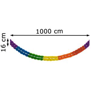 Produktbild für Girlande Papstar 82839 Rainbow, 10m