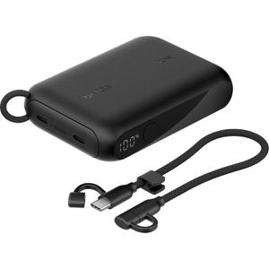 Produktbild für Powerbank Belkin BoostCharge 10K Display schwarz, 10000mAh