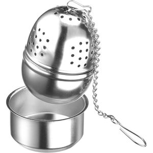 Teesieb Westmark Tee-Ei, oval, aus Edelstahl