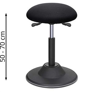 Produktbild für Fitness-Hocker Songmics OSC01BK