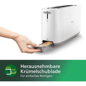 Produktbild für Toaster Philips Daily Collection HD2590/00, mit 8 Röststufen