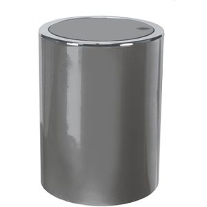 Mülleimer Kleine-Wolke Clap Platin, grau