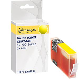 Tinte Böttcher-AG für HP 920XL, CD974AE
