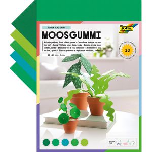 Moosgummi Folia 231094, Ton in Ton Mix, 20 x 29 cm