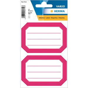 Produktbild für Buchetiketten Herma 5712 Vario, liniert