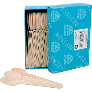 Einwegbesteck Gräwe 275.13, Holz