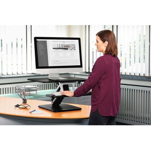 Produktbild für Schreibtischaufsatz Hama 00095823, M, schwarz