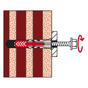 Produktbild für Schrauben-Dübel-Set Fischer DuoPower FPF II