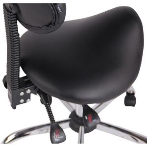 Produktbild für Drehhocker CLP Stuttgart, 305581, mit Sattelsitz