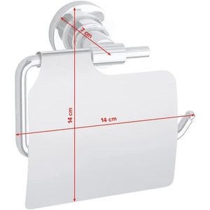 Produktbild für Toilettenpapierhalter Tesa Luup, verchromt