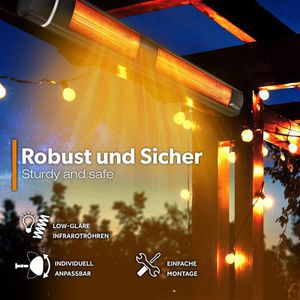 Produktbild für Heizstrahler Tresko THSL-006, outdoor
