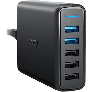 USB-Ladegerät Anker PowerPort Speed 5, 63W, 3A